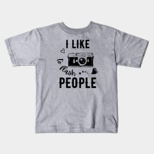 I like to flash people Kids T-Shirt